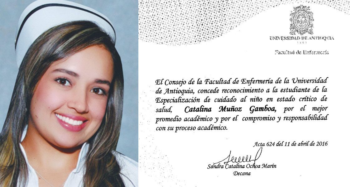 La Enfermera Jefe Catalina Mu oz Gamboa Recibi Reconocimiento De La La Enfermera Jefe Catalina Mu oz Gamboa Recibi Reconocimiento De La