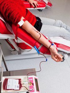 donante de sangre