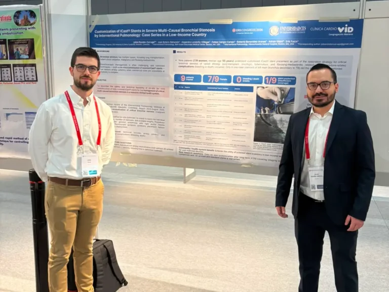 Doctores Julián Rondón y Simón Villa en ERS 2026